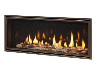 Majestic Echelon See-Through 36" Linear Contemporary Direct Vent Natural Gas Fireplace with IntelliFire Touch Ignition System