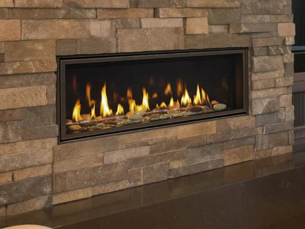 Majestic Echelon See-Through 36" Linear Contemporary Direct Vent Natural Gas Fireplace with IntelliFire Touch Ignition System