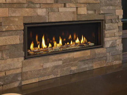 Majestic Echelon See-Through 36" Linear Contemporary Direct Vent Natural Gas Fireplace with IntelliFire Touch Ignition System