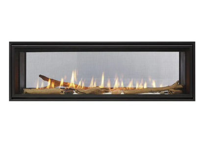 Majestic Echelon See-Through 48" Linear Contemporary Direct Vent Natural Gas Fireplace with IntelliFire Touch Ignition System