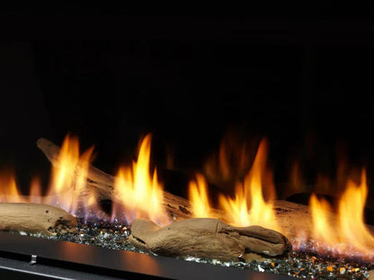 Majestic Echelon See-Through 48" Linear Contemporary Direct Vent Natural Gas Fireplace with IntelliFire Touch Ignition System