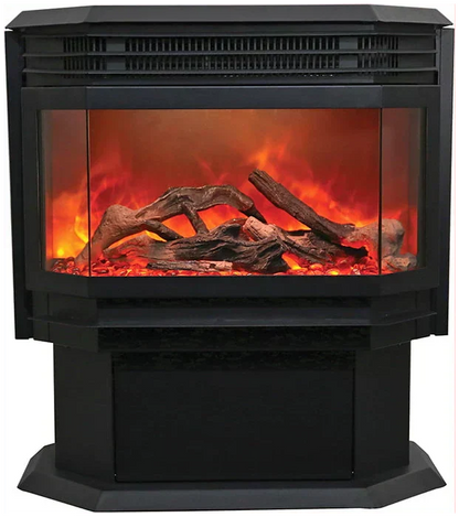 Amantii Sierra Flame 26" Lumina Freestanding Smart Electric Fireplace | FS-26-922-LUMINA