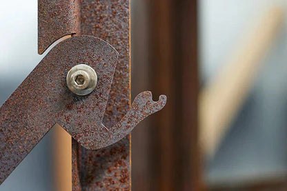 RB73 Fennek 80 4-Sided Glass Outdoor Wood Fireplace