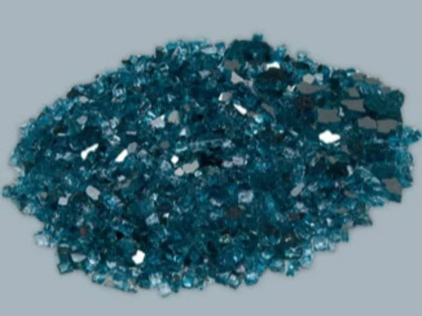 Majestic 9 Lbs. Sapphire Crushed Fire Glass Media