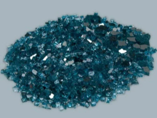 Majestic 9 Lbs. Sapphire Crushed Fire Glass Media