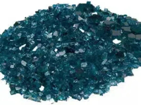 Majestic 9 Lbs. Sapphire Crushed Fire Glass Media