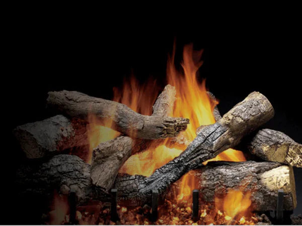 Majestic 30" 2-Tier IPI Grand Grand Oak Oak and Burner/Hearth