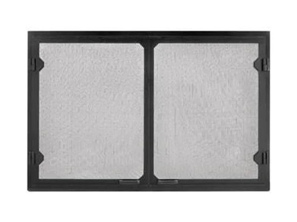 Majestic Grand Vista Cabinet Style Mesh Doors for Sovereign 36" Wood Burning Fireplace