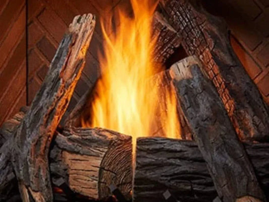 Majestic High Definition Log Set for Courtyard Series Gas Fireplaces