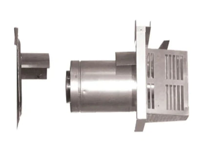 Majestic DVP 12" Horizontal Termination Cap with Short Flue