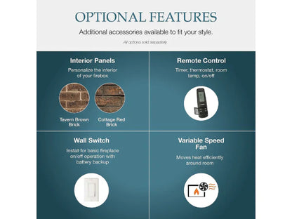 Majestic Jasper 30" Traditional Natural Gas Fireplace Insert with IPI Ignition System