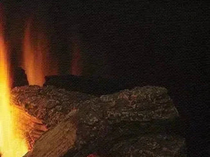 Majestic Reflective Black Traditional Glass Liner Kit for Ruby and Trilliant 25" Gas Fireplace Inserts