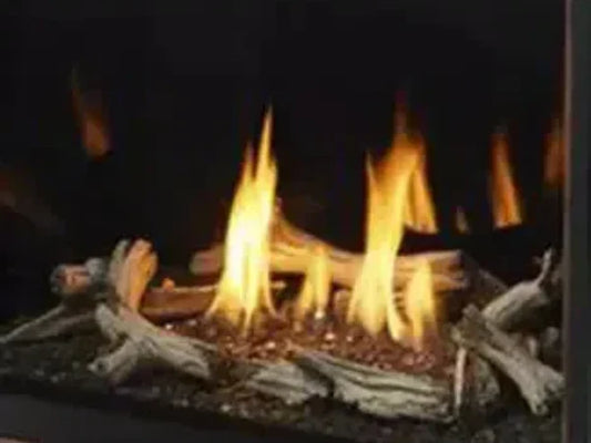 Majestic Driftwood Log Set for Meridian Modern Gas Fireplace