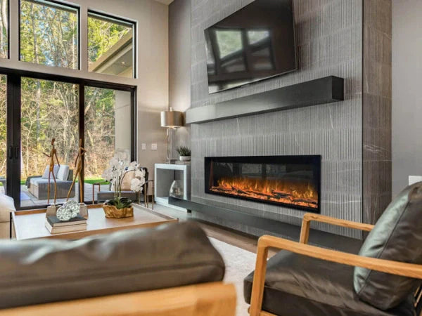 Modern Flames Landscape Pro 56" Multi-Sided Built-in Linear Electric Fireplace