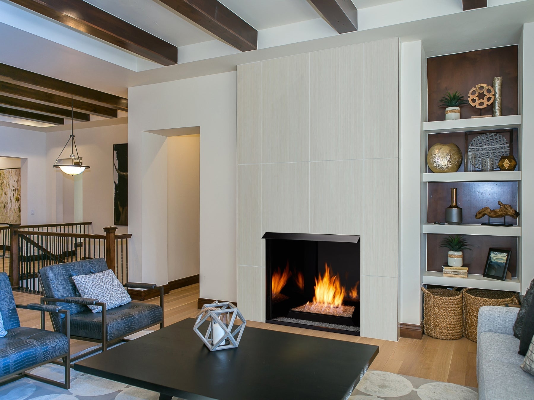 Monessen Aria 36" Traditional Natural Gas Fireplace IntelliFire Plus Ignition