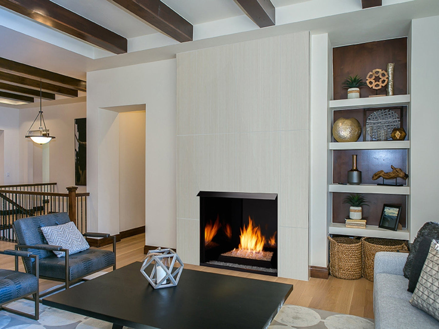 Monessen Aria 36" Traditional Natural Gas Fireplace IntelliFire Plus Ignition