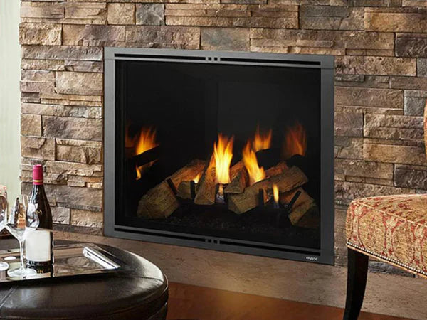 Majestic Marquis II See-Through 42" Traditional Direct Vent Natural Gas Fireplace with IntelliFire Touch Ignition System