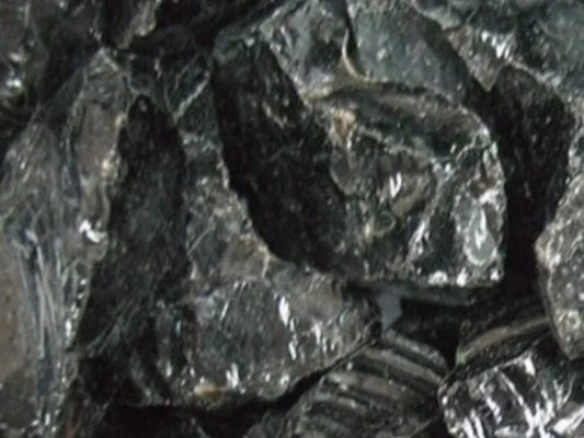 Majestic Ebony Crushed Glass Media for Lanai Outdoor Gas Fireplace