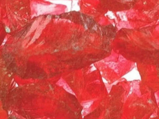 Majestic Scarlet Crushed Glass Media for Lanai Outdoor Gas Fireplace