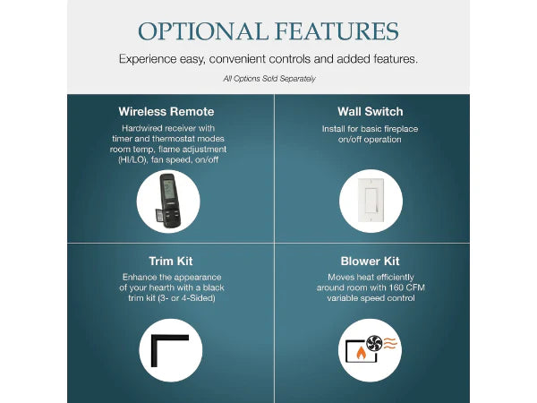 Majestic Mercury 32" Traditional Direct Vent Natural Gas Fireplace with Intellifire Ignition System