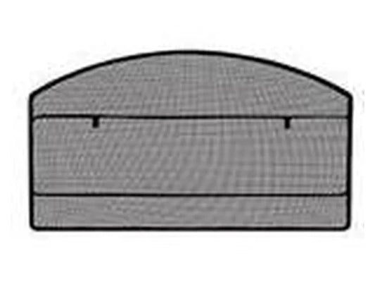 Majestic Black Firescreen Mesh for WarmMajic II Wood Burning Fireplace