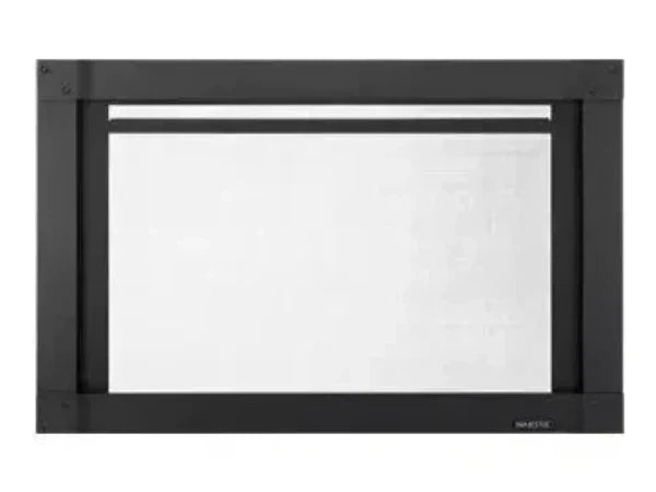 Majestic Mission Black Full View Screen Front for Trilliant 35" Gas Fireplace Insert