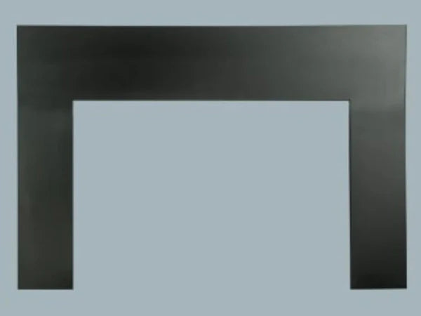 Majestic 35" Small Black Metal Surround for Ruby and Trilliant 25" Gas Fireplace Inserts