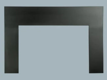 Majestic 42" Small Black Metal Surround for Ruby and Trilliant 35" Gas Fireplace Inserts