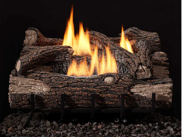 Majestic Monessen Mountain Oak 24" Gas Log Set for Lumonessen Vent Free Burner