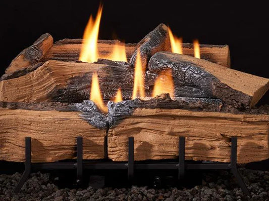 Majestic Monessen Mezmer Split 24" Log Set for Lumonessen Vent Free Burner