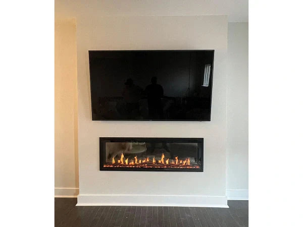 Modern Flames Orion Slim 60" Heliovision Built-in/Wall Mounted Virtual Linear Electric Fireplace