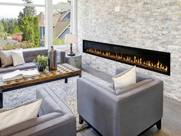 Modern Flames Orion Slim 60" Heliovision Built-in/Wall Mounted Virtual Linear Electric Fireplace