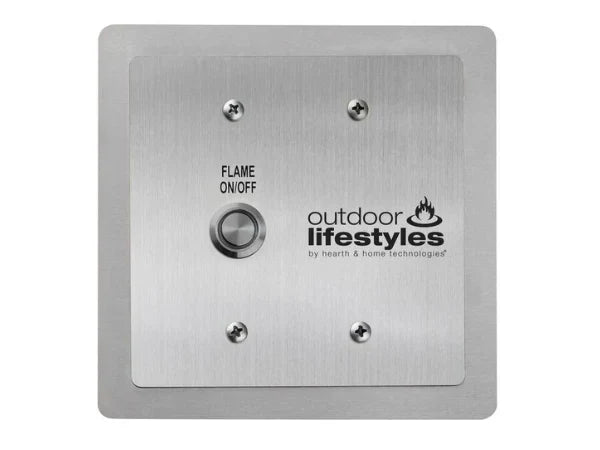 Majestic Courtyard 42" Traditional Outdoor Vent Free Natural Gas Fireplace with Traditional Stacked Concrete Refractory and IntelliFire Ignition System