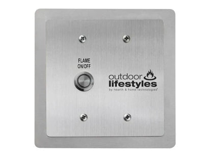 Majestic Courtyard 42" Traditional Outdoor Vent Free Natural Gas Fireplace with Traditional Stacked Concrete Refractory and IntelliFire Ignition System