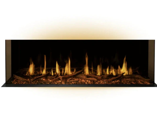 Modern Flames Orion Multi 76" Heliovision Built-in/Wall Mounted Virtual Linear Electric Fireplace