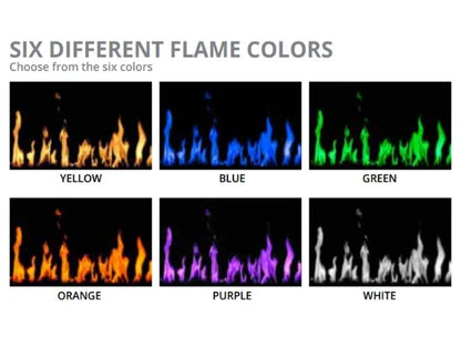 Modern Flames Orion Multi 76" Heliovision Built-in/Wall Mounted Virtual Linear Electric Fireplace