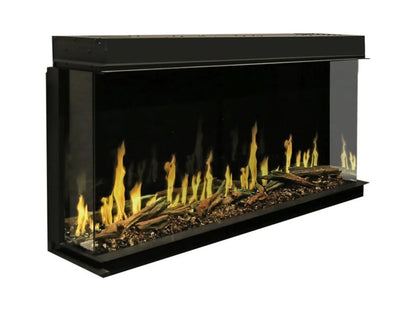 Modern Flames Orion Multi 60" Heliovision Built-in/Wall Mounted Virtual Linear Electric Fireplace