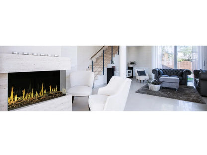 Modern Flames Orion Multi 60" Heliovision Built-in/Wall Mounted Virtual Linear Electric Fireplace