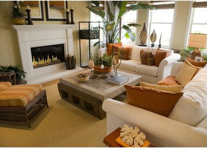 Modern Flames Orion Multi 76" Heliovision Built-in/Wall Mounted Virtual Linear Electric Fireplace