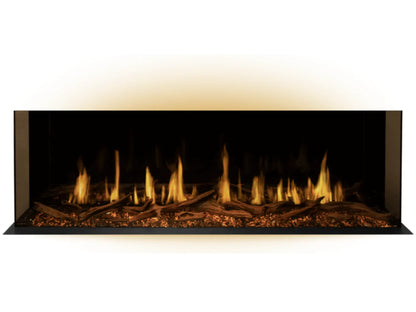 Modern Flames Orion Multi 52" Heliovision Built-in/Wall Mounted Virtual Linear Electric Fireplace