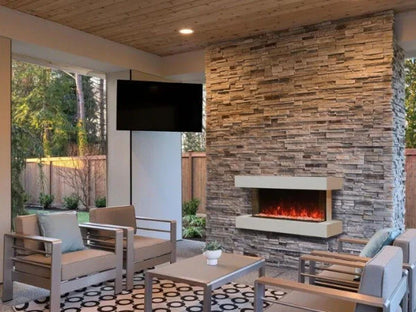 Modern Flames Ready to Finish Studio Suite Premium Wall Mounted Cabinet for 68" Landscape Pro Multi Fireplace