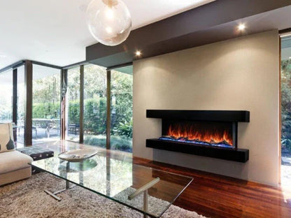 Modern Flames Ready to Finish Studio Suite Wall Mounted Floating Mantel Set for Orion Multi 52" Fireplace