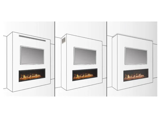 Majestic 42" Passive Heat Vent Trim Kit for Front Discharge