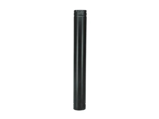 Majestic PelletVent Pro 4" x 36" Black Straight Pipe