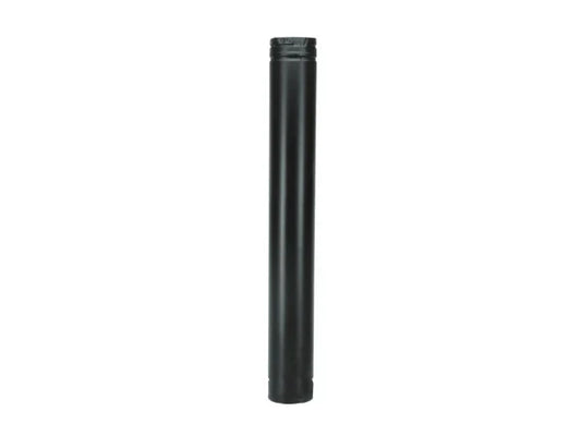 Majestic PelletVent Pro 4" x 60" Black Straight Pipe