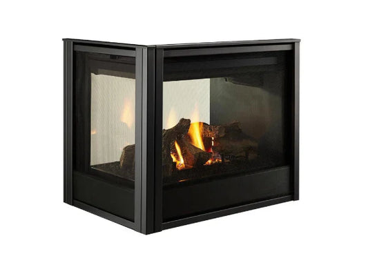 Majestic Pier 36" Traditional Multi-Sided Top/Rear Direct Vent Gas Fireplace with IntelliFire Touch Ignition System