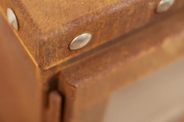 RB73 Piquia Outdoor Wood Fireplace With 4 Legs