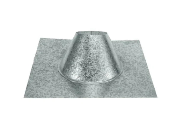 Majestic PelletVent Pro 3" 0/12 - 6/12 Pitch Aluminum DSA Roof Flashing