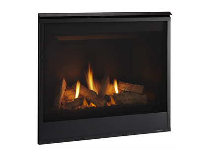 Majestic Quartz 42" Traditional Top/Rear Direct Vent Natural Gas Fireplace with IntelliFire Touch Ignition System