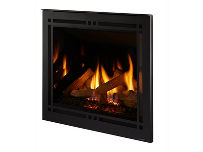 Majestic Quartz 42" Traditional Top/Rear Direct Vent Natural Gas Fireplace with IntelliFire Touch Ignition System